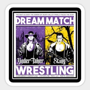 Undertaker vs Sting Sticker